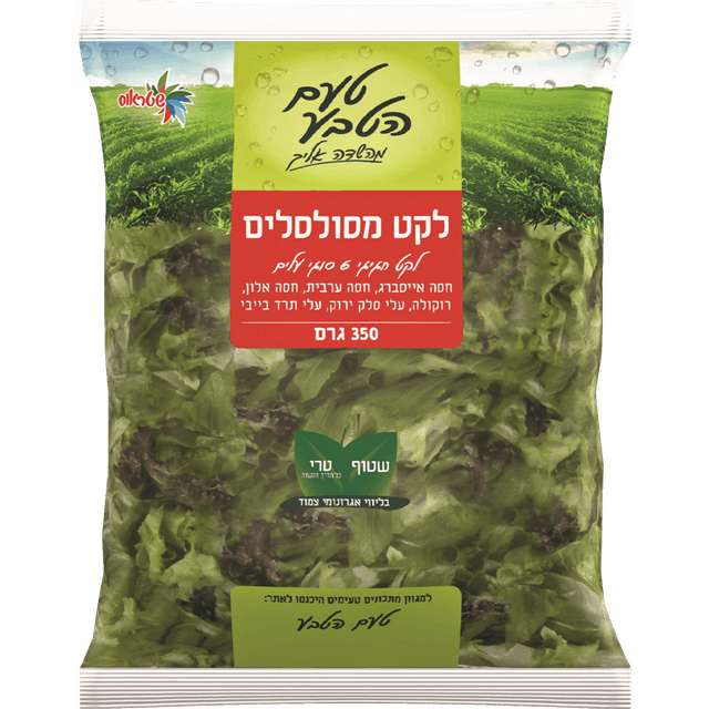 לקט מסולסלים 350 גר ירקות שטראוס