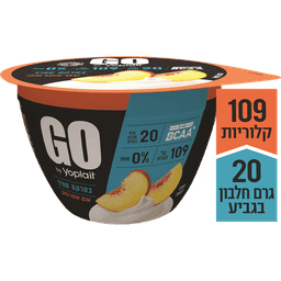 יוגורט גו 0% אפרסק
