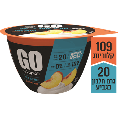יוגורט גו 0% אפרסק