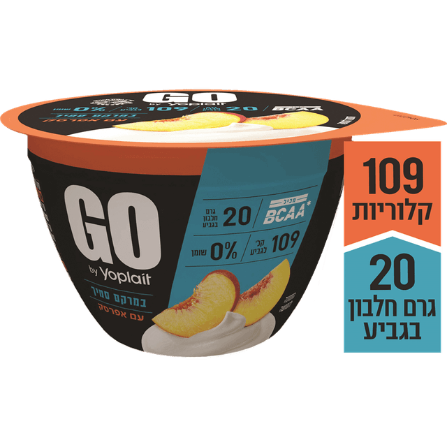 יוגורט גו 0% אפרסק