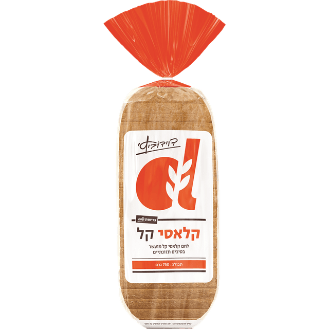 לחם אחיד קל 750 גרם