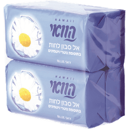 רביעיית סבון מוצק שמיים כחולים* 100ג' הוואי