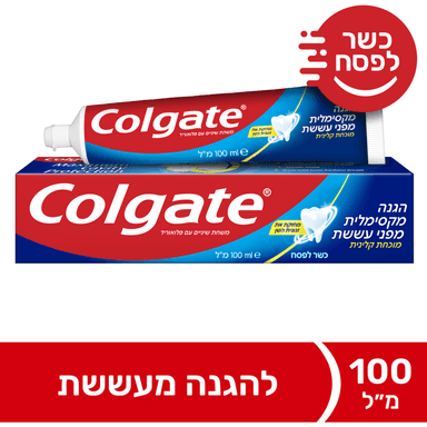 קולגייט - משחת שיניים אדומה כשל"פ 100 מ"ל