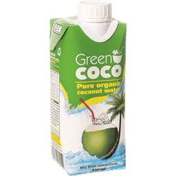 גרין קוקו - מי קוקוס אורגניים 330 מ"ל