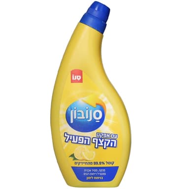 סנו סנובון - נוזל לניקוי אסלות לימון 750 מ"ל