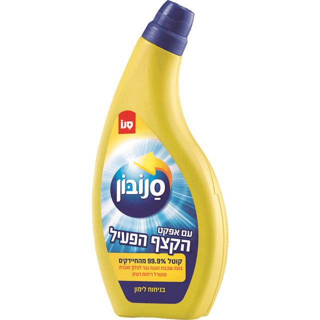 סנו סנובון - נוזל לניקוי אסלות לימון 750 מ"ל