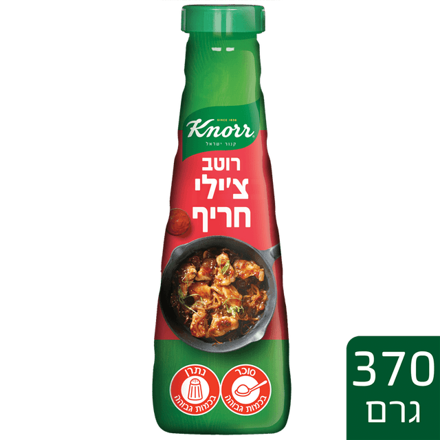 רוטב צ'ילי חריף קנור