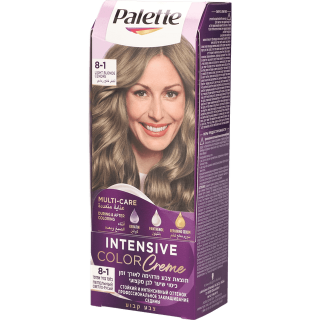 פאלטה - אינטנסיב 1-8 בלונד בהיר אפרפר