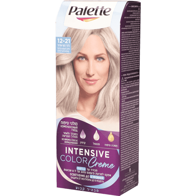 פאלטה - אינטנסיב 21-12 בלונד כסוף אפרפר