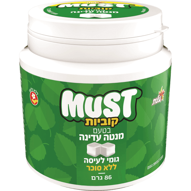 מאסט קוביות מנטה עדינה ללא גלוטן 86 גר