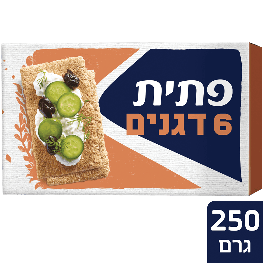 פתית 6 דגנים בדצ