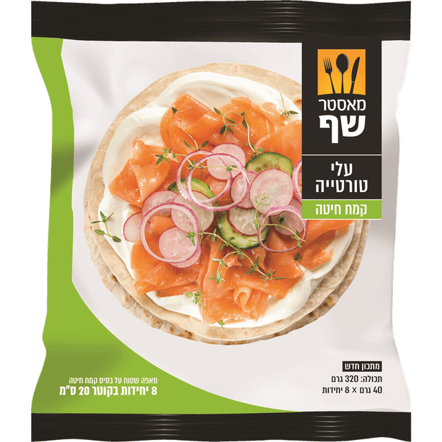 עלי טורטיה קמח לבן