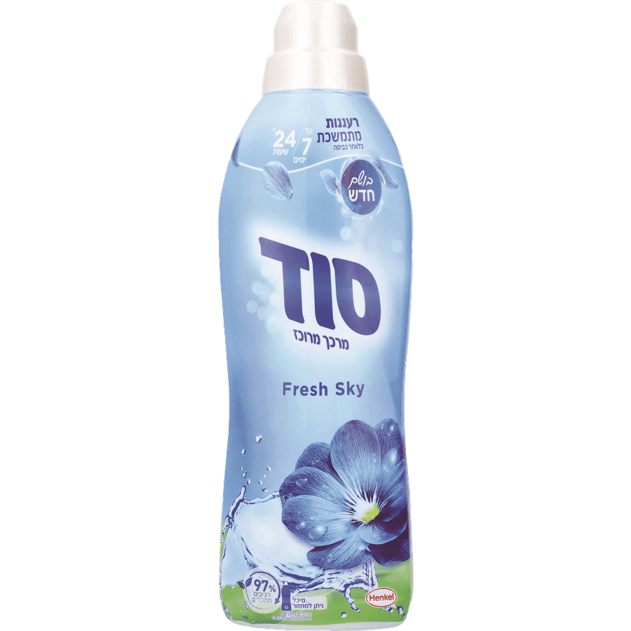 סוד - מרכך כביסה מרוכז פרש סקיי 900 מ"ל