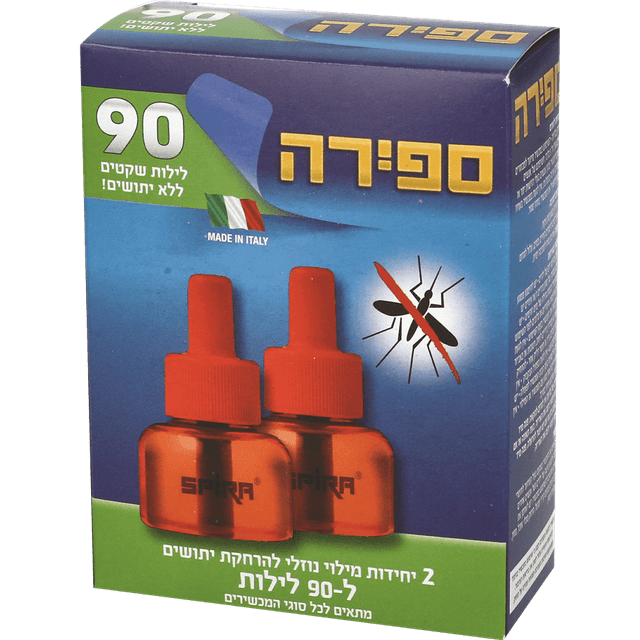 ספירה - מילוי נוזלי 90 לילות 2 יח'