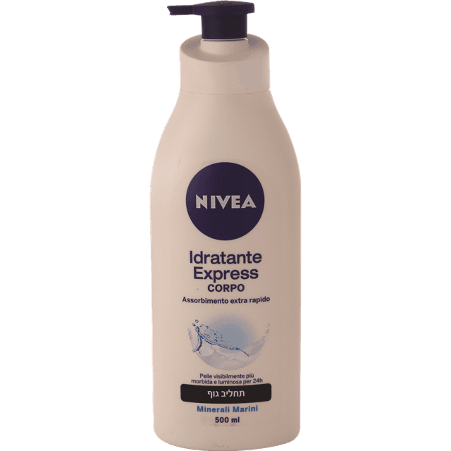 ניוואה - תחליב גוף לחות אקספרס + 48 שעות 500 מ"ל