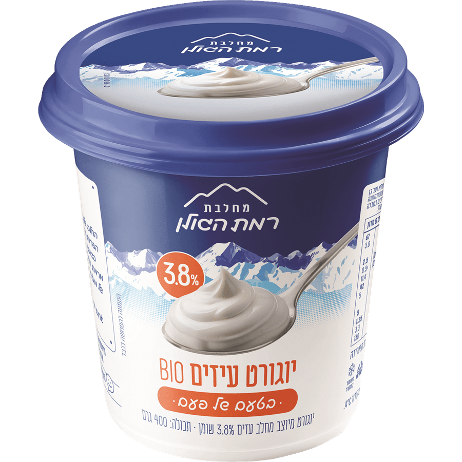 יוגורט של פעם חלב עיזים 400גר