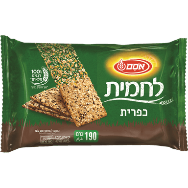 אוסם - לחמית כפרית עם דגנים מלאים 190 גרם