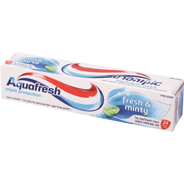 אקווה פרש - משחת שיניים מנטה 100 מ"ל