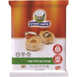 קונכיות למילוי 625 ג' שלושת האופים