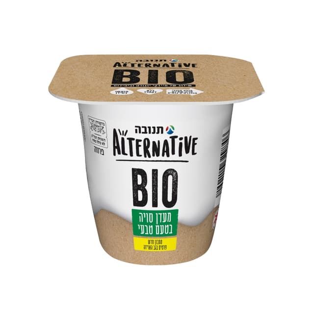 סויה BIO טבעי גביע Alternative 150 גרם