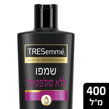 טרזמה - שמפו ללא סולפטים מתאים לשיער שעבר החלקה וצביעה 400 מ"ל