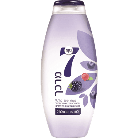 מרכך לשיער מתולתל סגול, 750 מ"ל נקה 7