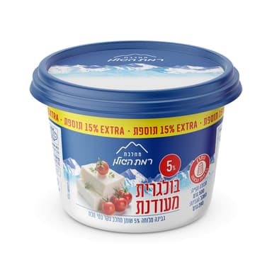בולגרית מעודנת 5% בגביע 250 גר