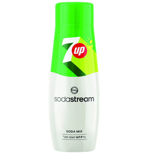 סודה סטרים - סירופ סבן אפ 440 מ"ל