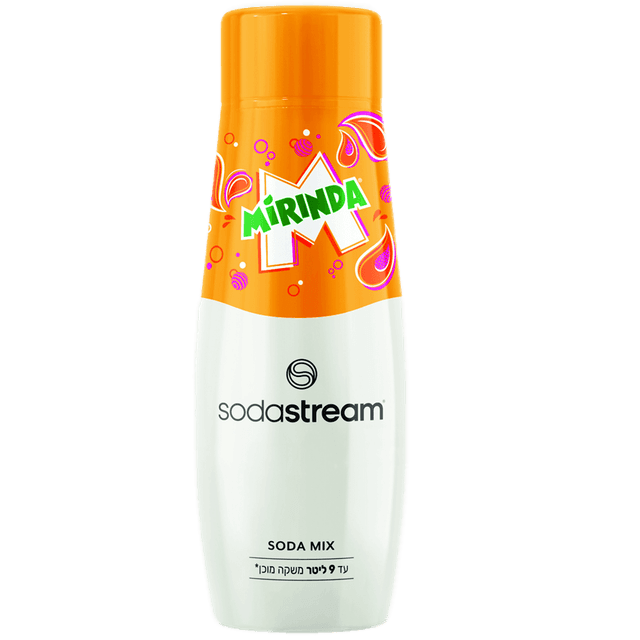 סודה סטרים - סירופ מירינדה 440 מ"ל