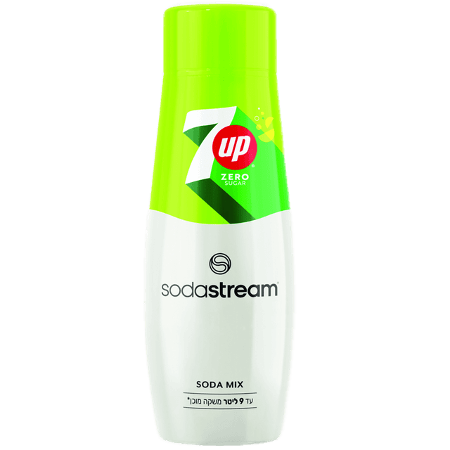 סודה סטרים - סירופ סבן אפ דיאט 440 מ"ל