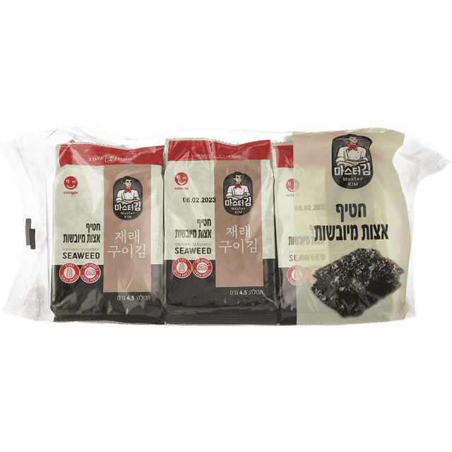 חטיף אצות מיובשות 9י