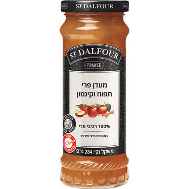 מעדן פרי תפוח וקינמון 284 גרם