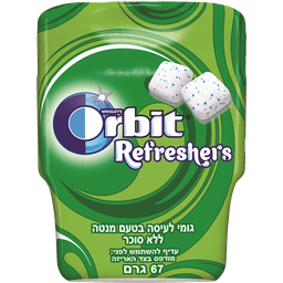 אורביט - רפרשרס מנטה ללא סוכר 67 גרם