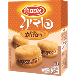 פודינג אינסטנט ריבת חלב 84 ג' אסם