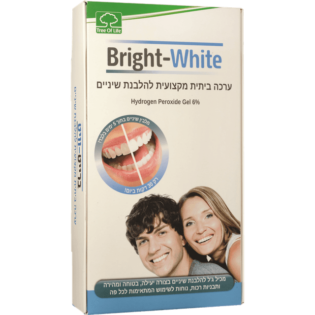 ברייט וויט - ערכה ביתית מקצועית להלבנת שיניים