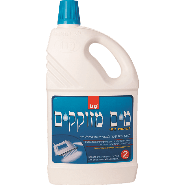 סנו - מים מזוקקים 2 ליטר