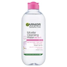 גרנייה - מים מיסלרים לכל סוגי העור 400 מ"ל