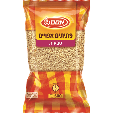 פתיתים אפויים טבעות 500 ג' אסם