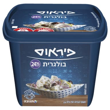 גבינה בולגרית 24% 250 ג' פיראוס
