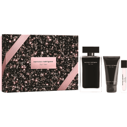 נרסיסו רודריגז מארז 3 חלקים אדט לאישה 100מל+קרם גוף 50 מל+בושם מוקטן 10 מל נרסיסו