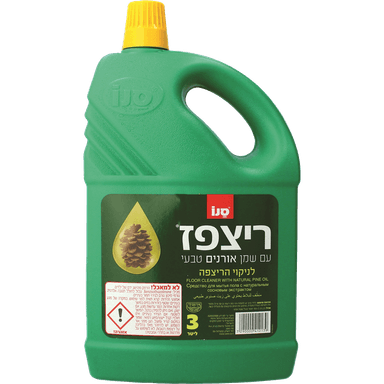 נוזל לניקוי רצפות אורן 3 ל' ריצפז