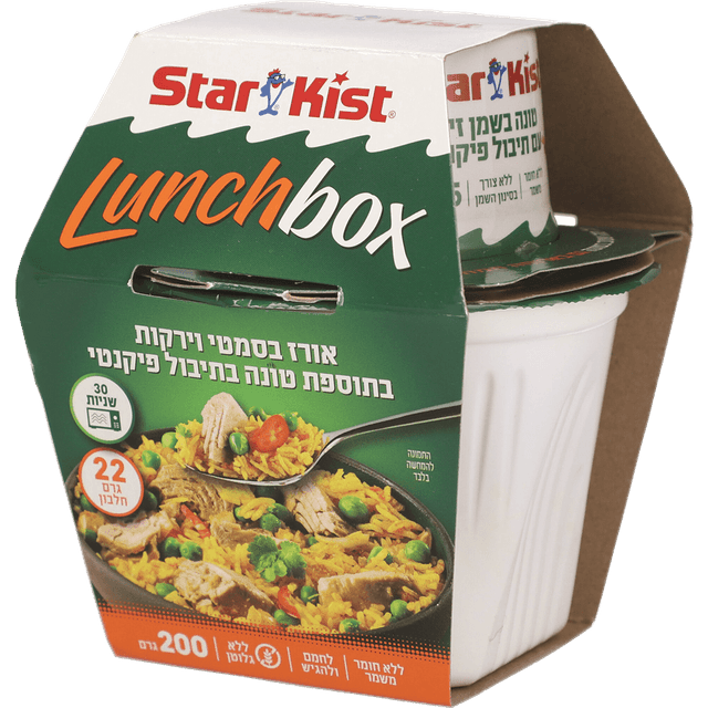 סטארקיסט - לאנץ בוקס אורז פיקנטי 200 גרם
