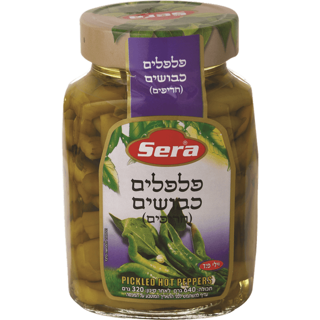 פלפלים כבושים חריפים