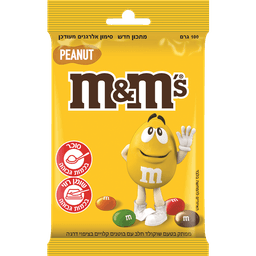 M&M's - בוטנים 100 גרם