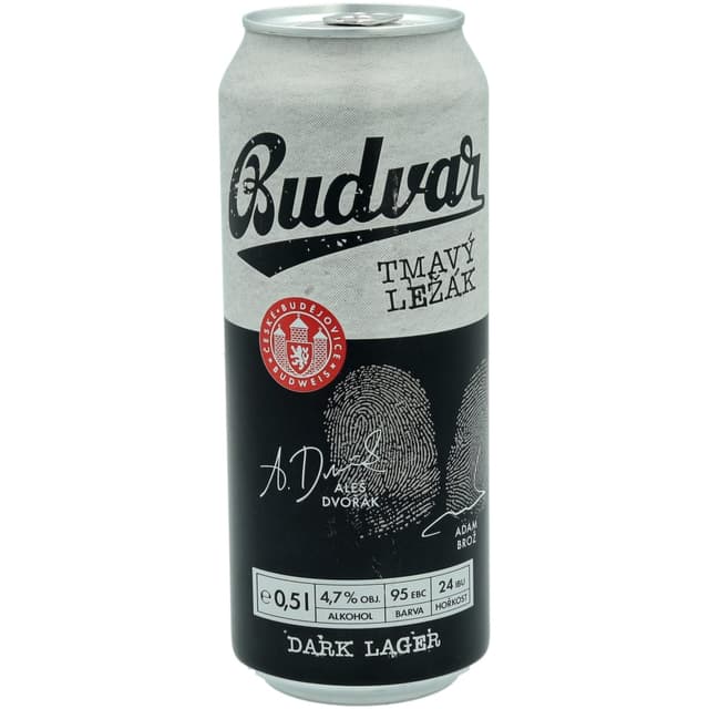 בירה באדוויזר דארק לאגר 500 מ"ל פחית