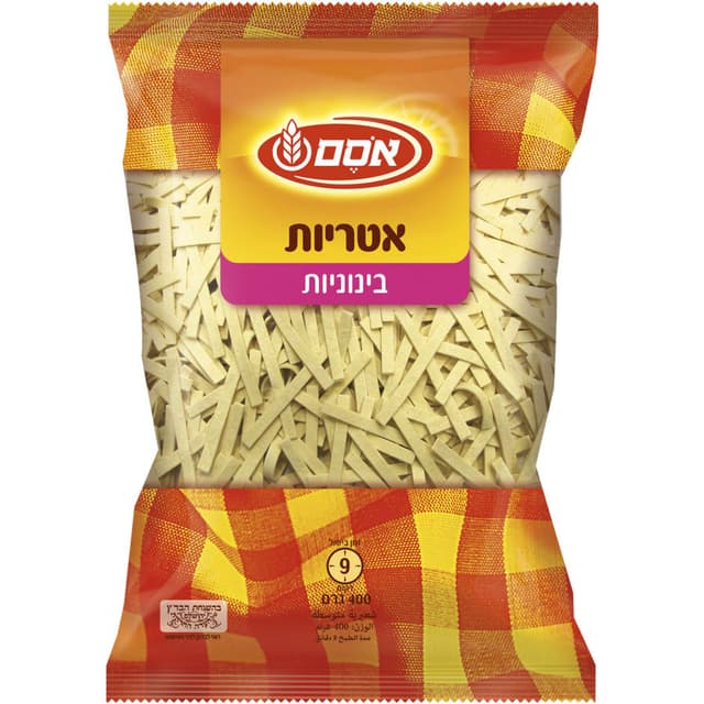 אטריות בינוניות 400 ג' אסם