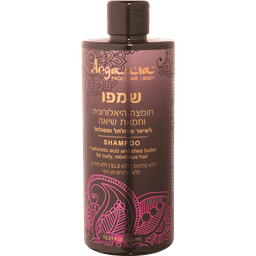 ארגניה - שמפו חומצה היאלרונית וחמאת שיאה לשיער מתולתל 450 מ"ל