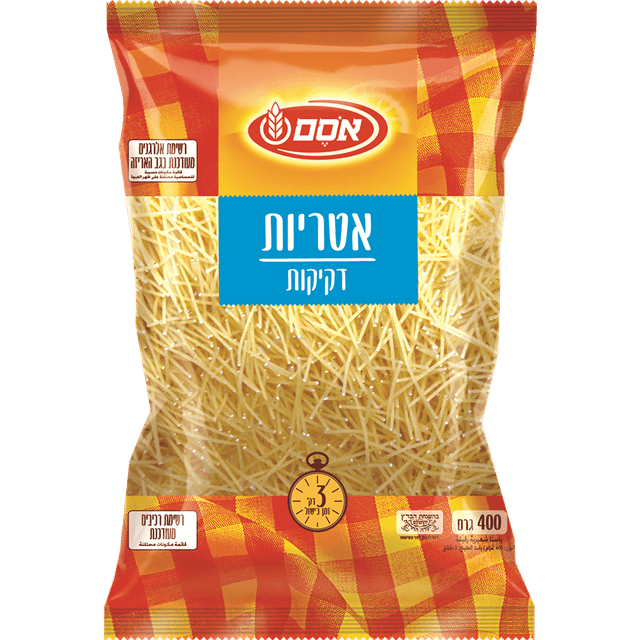 אטריות דקיקות 400 ג' אסם