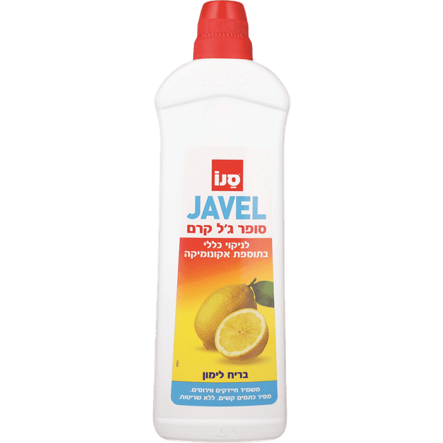 סנו ז'אוול - ג'ל קרם לניקוי כללי לימון 750 מ"ל