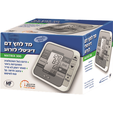 מדיק ספא - מד לחץ דם דיגיטלי לזרוע